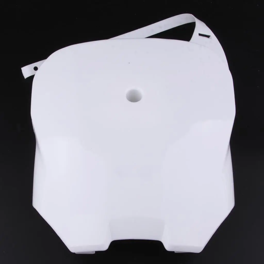 Front White Plastic Number Plate Cover Fairing for Honda CRF70 80 100 Dirt Pit Bike Motocross Front Number Plate