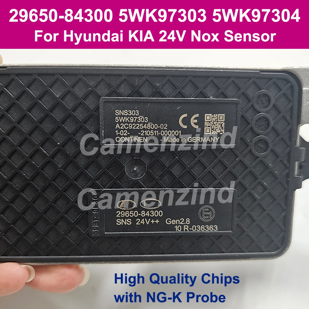 

New Nitrogen Oxygen Sensor 2965084300 5WK97303 29650-84300 5WK97304 For Hyundai KIA 24V NOX Sensor High Quality