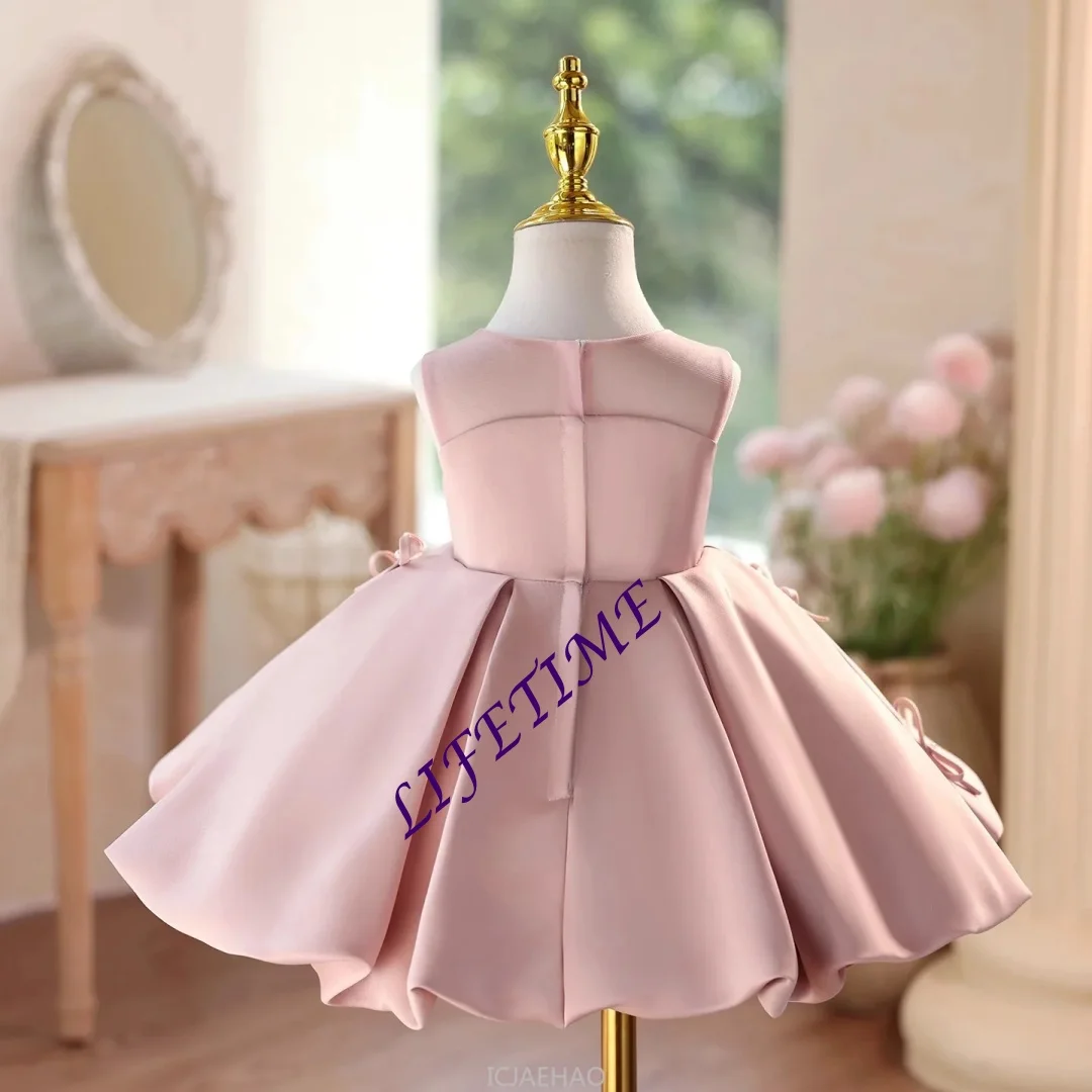 

Вечернее платье по индивидуальному заказу для девочек, новое платье принцессы на день рождения, детское праздничное платье для выступлений на фортепиано, элегантное вечернее платье с цветочным узором для девочек