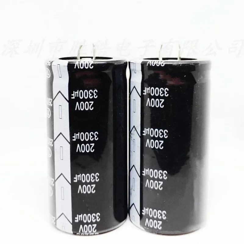 (2PCS)   200V3300UF   Aluminum Electrolytic Capacitor 200v3300uf   Volume：35x70MM  High Quality