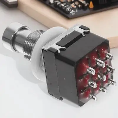 

Mini Guitar Foot Pedal Button Replacement True Bypass Effector Switch For Bass Amplifier Durable Small Portable 3Dpt Buttons