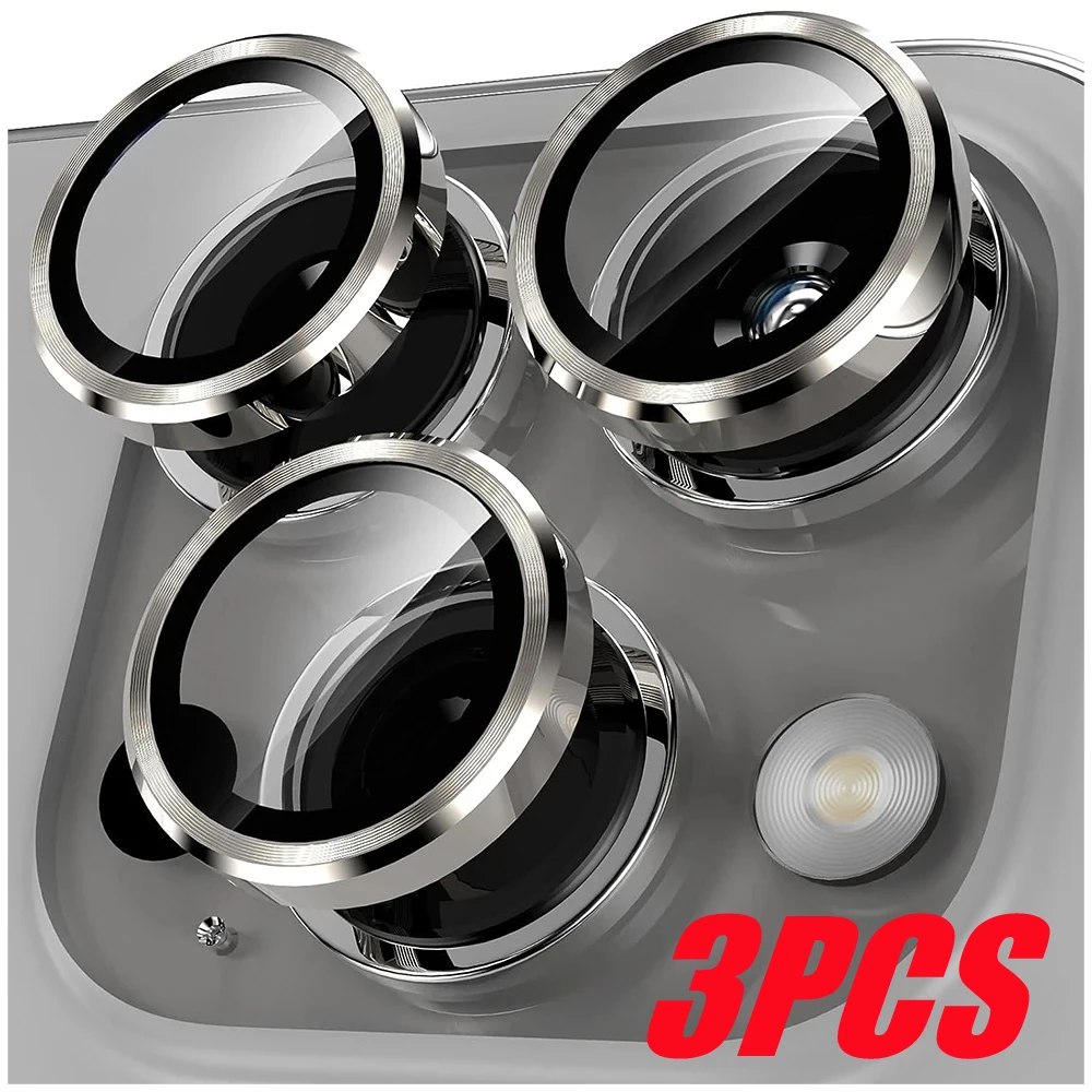 

3PCS Camera Len Glass Protector For iPhone 11 12 13 14 15 16 Pro Max 12 13 Mini Protective Glass For iPhone 14 15 16 Plus Camera