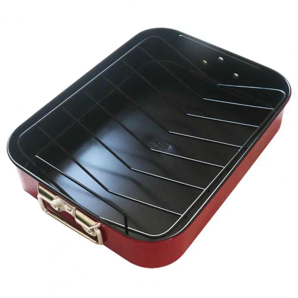 

Grilled Fish Baking Pan Heavy-duty Baking Pan for Roasting Nonstick Turkey Roasting Pan Set Versatile Baking for Kitchen