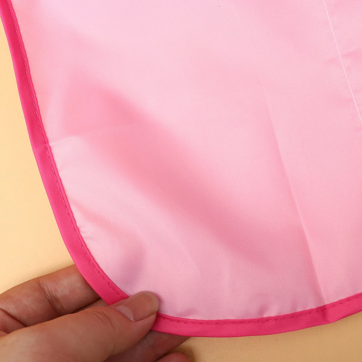 

Painting Apron Waterproof Long-Sleeved Kids Art Smock Adjustable Closure Pink Protective Clothes for Children Painting Apron