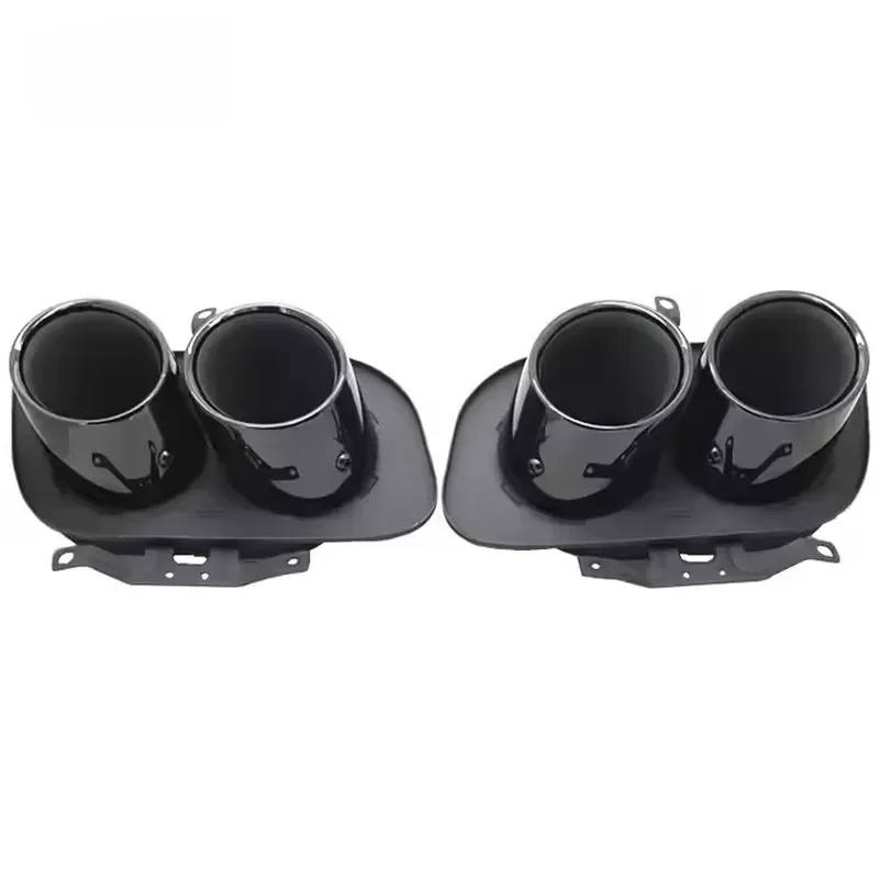 2019-2023 992 Carrera Exhaust Pipe Upgrade Stainless Steel Exhaust Tips Muffler NozzleTailpipe