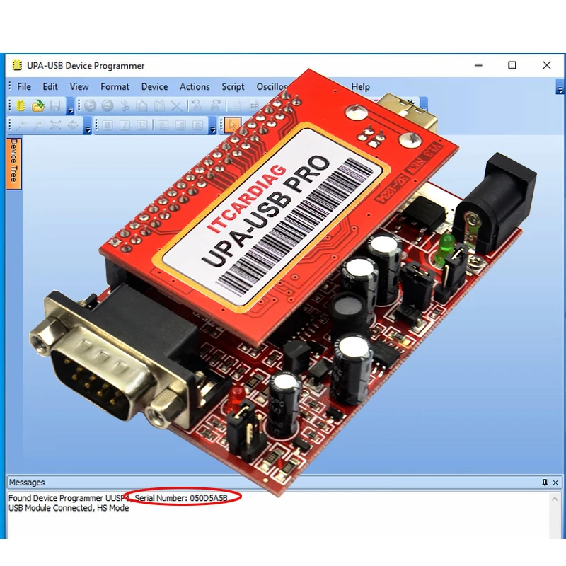 Programador Upa Usb PRO V1.3 SN:050D5A5B, sintonizador de Chip ECU con escritura de 350MB, adaptador Eeprom completo con funciones NEC, Win 10