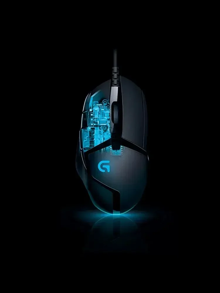 로지텍 G402 유선 e-스포츠 마우스, 얇고 가벼운 전문 게이밍 컴퓨터 주변기기, Csgo 로지텍 마우스, 게이머 럭셔리, 신제품