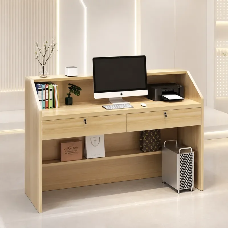 for Simple Modern Commercial Internet Celebrity Checkout Counter Small Front Desk for Convenience Store Clothing Store Bar
