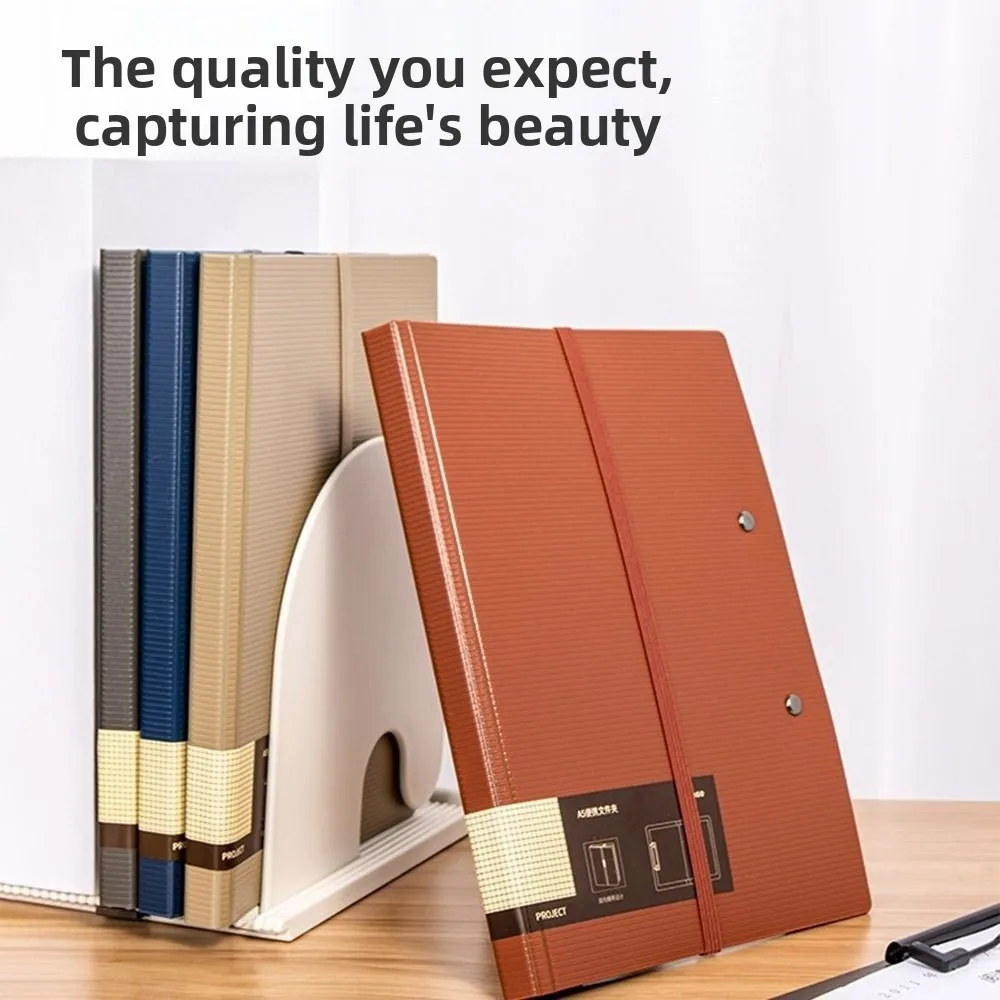 

New Portable Foldable Folders A4 To A5 Organize Artifacts File Contract Folders Versatile Folding Board Folder