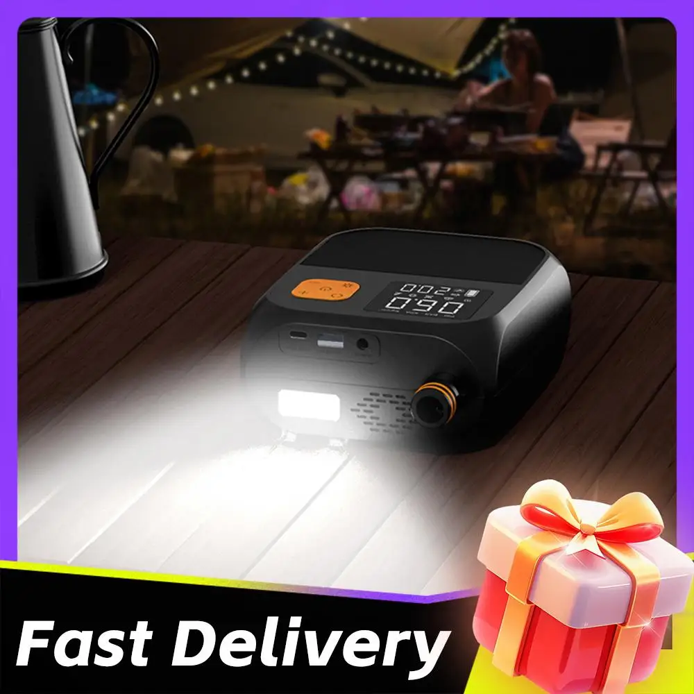 

Электрический насос для надувных досок, перезаряжаемый насос для SUP, 25PSI, портативный электрический насос для надувных досок для гребли стоя, каяков и лодок