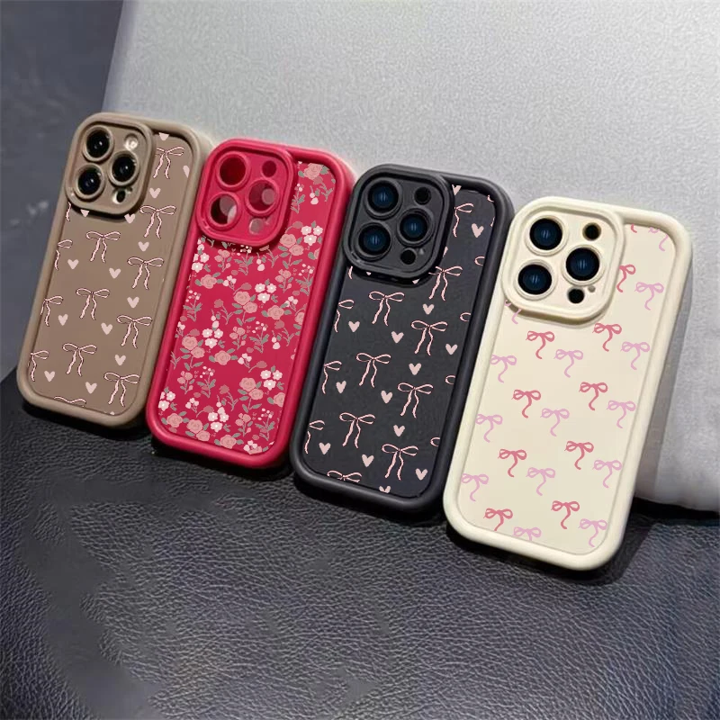 Flower Pink Bow Lov…