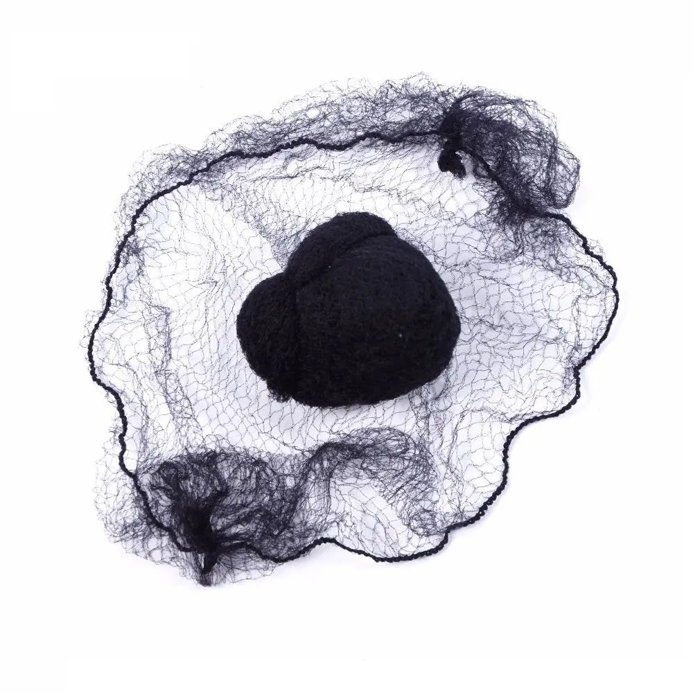 탄성 엣지 메쉬 나일론 댄싱 헤어, 부드러운 라인 액세서리, 보이지 않는 헤어넷 헤어 네트, 가발 캡, 헤어 스타일링