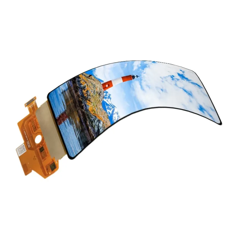 6.67 inch FHD 1080*2400 MIPI DSI Flexible AMOLED Display 6.8inch Curved Bendable OLED Screen LCD Module with Oncell Touch Panel