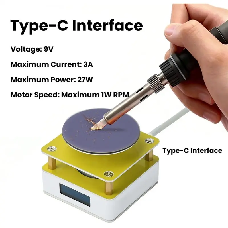 Exquisite-DC9V 27W Mini Grinding Machine Professional Precision Polishing Tool