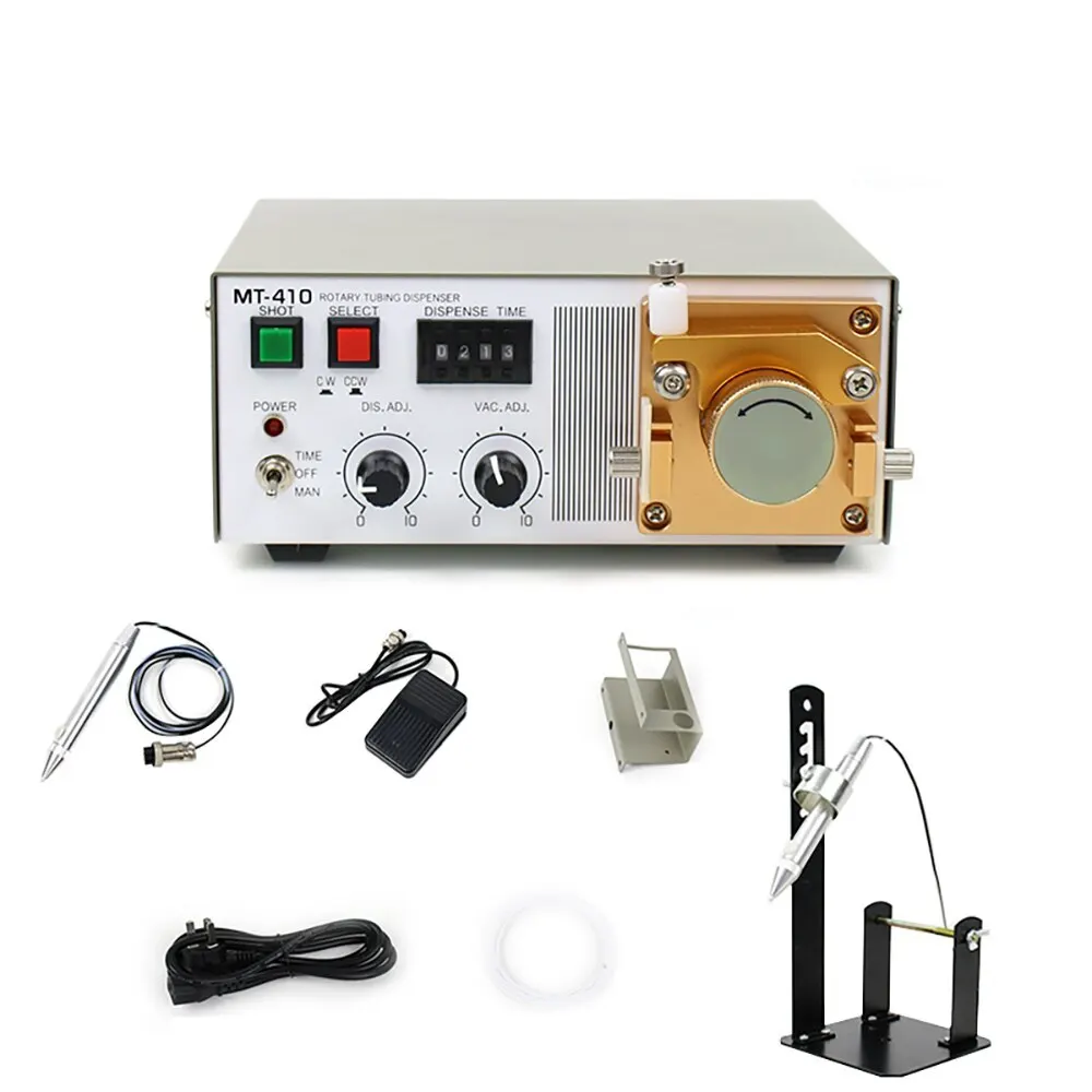 MT-410 Peristaltic Auto Glue Dispenser 502 Quick-drying Glue Dispenser