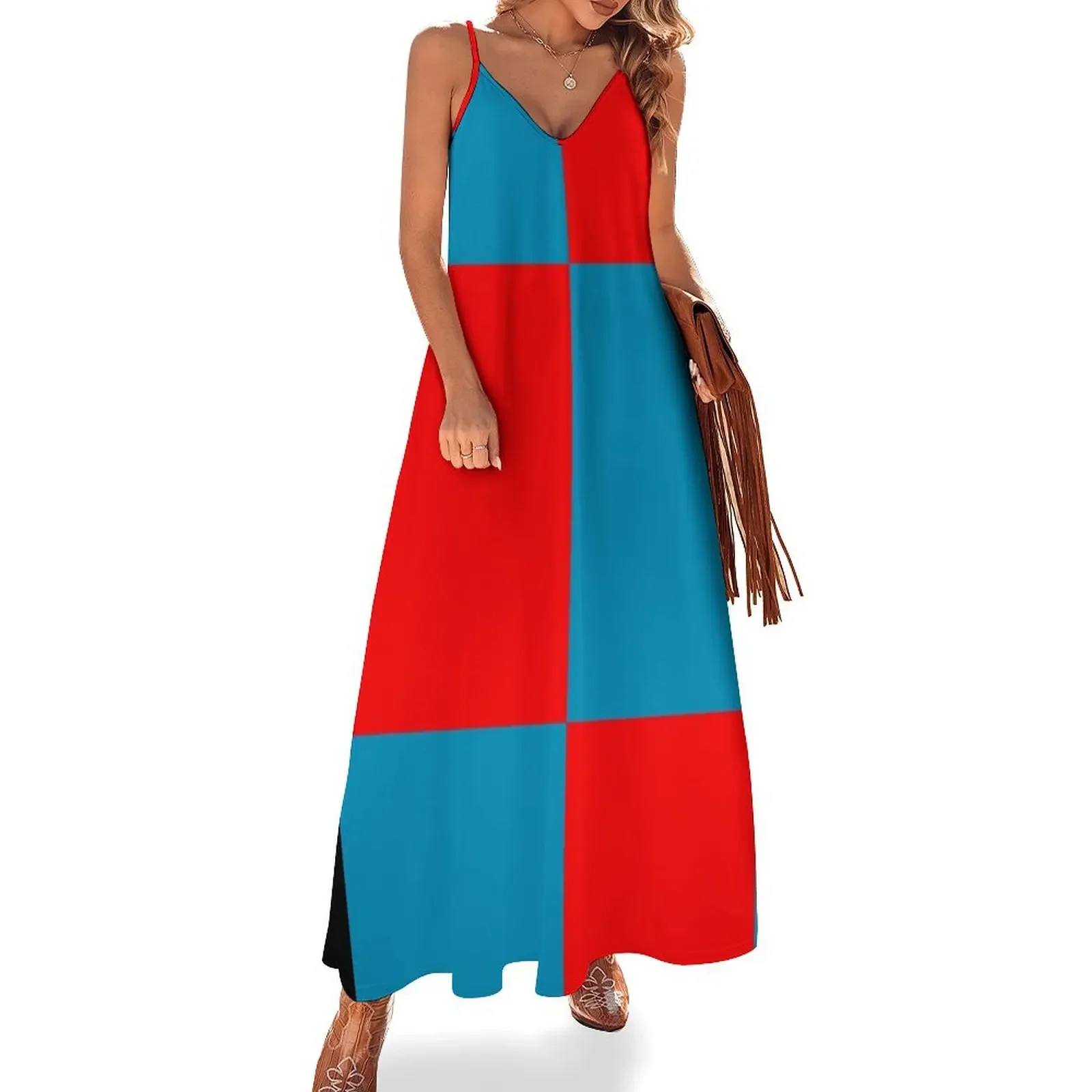 Android 21 Sleeveless Dress cocktail dresses Summer women's clothing summer women's dress 2025