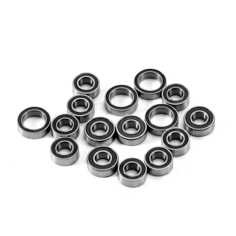 16Pcs Sealed Bearing Kit for Tamiya TT02 TT-02 TT02D TT-02D 1/10 RC Car Upgrade Parts Accessories