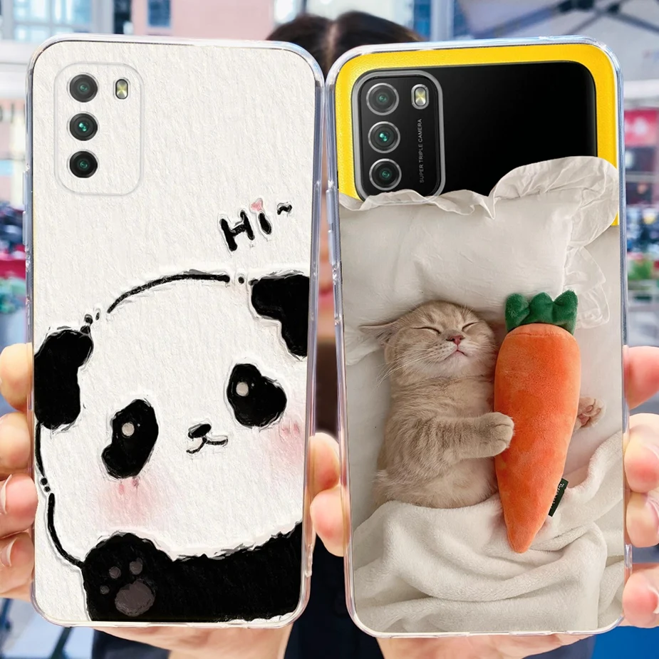 For Xiaomi Poco M3 Case PocoM3 Pro New Fashion Painted Cover Soft Silicone Phone Case For Xiaomi Poco M3 Pro PocoM3 Fundas Coque