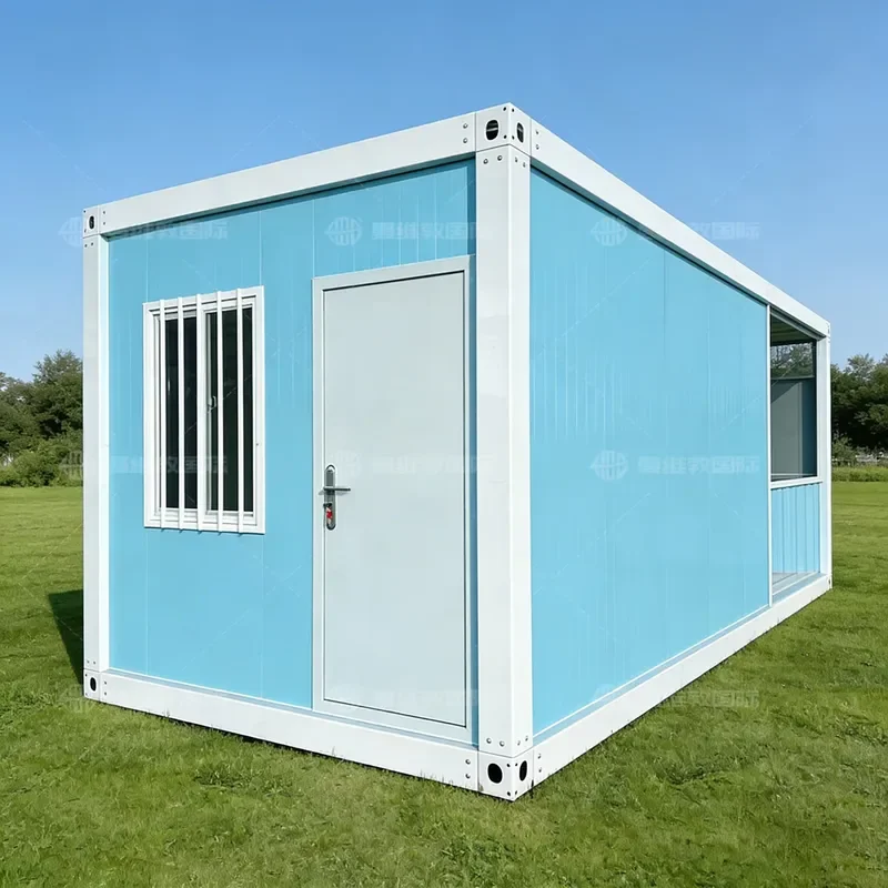Modern Container House Custom Tiny Home with Bathroom Kitchen for Resort Camping Villa Prefab Modular Living Space