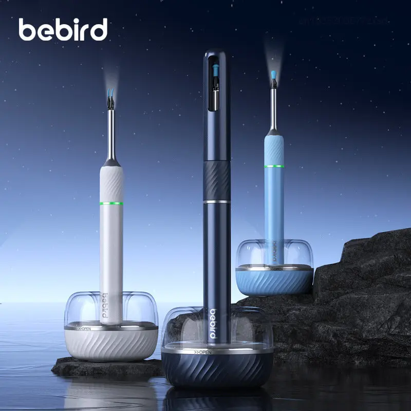 Bebird نوت 5 Pro الذكية البصرية الأذن العصي المنظار 1000 واط عالية الدقة ياربيك كاميرا منظار الأذن الرعاية الصحية الأذن التمريض الأذن أداة