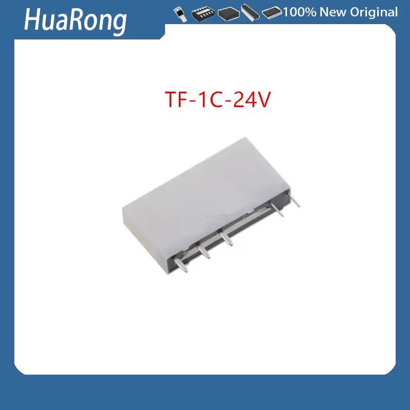 5Pcs/Lot SR-1C-DC24V   6A  24V 24VDC 4PIN  TF-1C-24V  24V 6A  5PIN