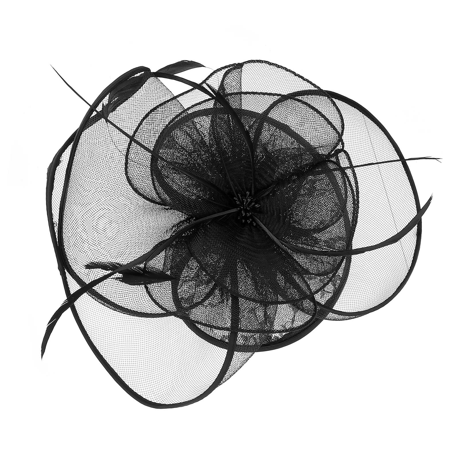 

Retro Headdress Women Hats Classic Black Gauze Bridal Evening Wedding Accessories Long-lasting Lightweight Comfortable