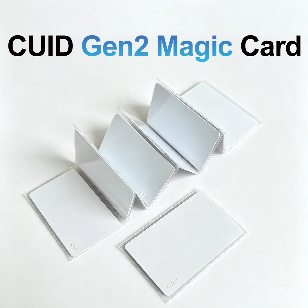 CUID Gen2 Rewritable NFC Tag 1K 13.56MHz Block 0 UID Changeable RFID Sticker M1 S50 Compatible for Access Control Cloning