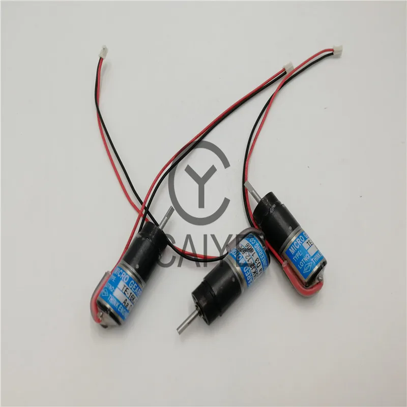 3Pieces Ryobi Ink Key Motor TE-16KJ2-12-576 TE-16KM-12-384 Ryobi Offset Printing Machine Parts