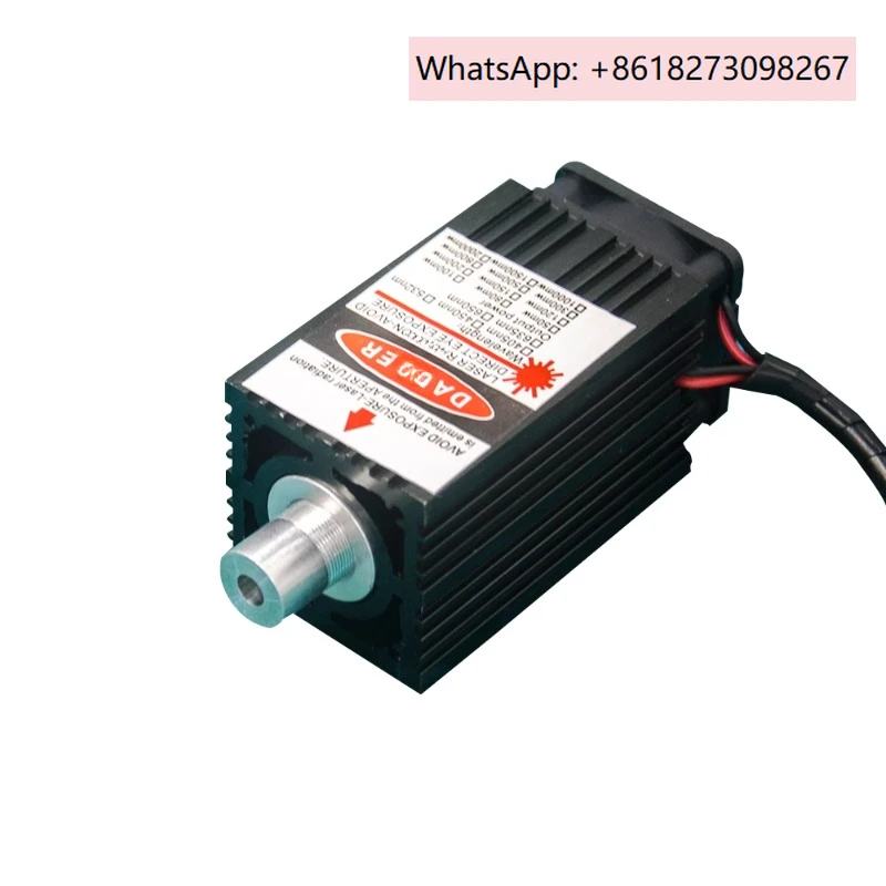 

12V blue purple 1000MW module engraving machine suitable for high-power point laser head with adjustable focus