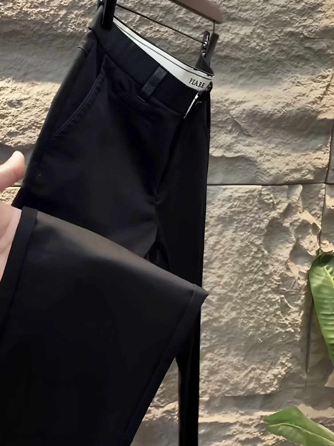 

Men's Slim Fit Casual Pants Autumn Sle Faionable Trendy Simple Versatile High End Ele Long Trousers for Men