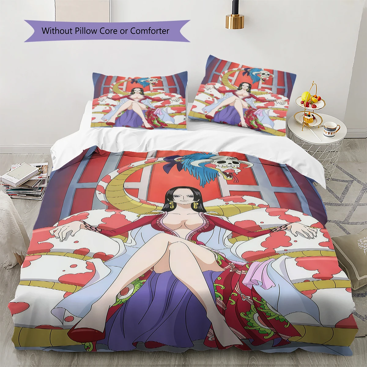 Nico Robin Soft and Comfortable Duvet Cover,Children's Bedding Set Gift,Extra Large Size, Various Sizes Available -HYQ36
