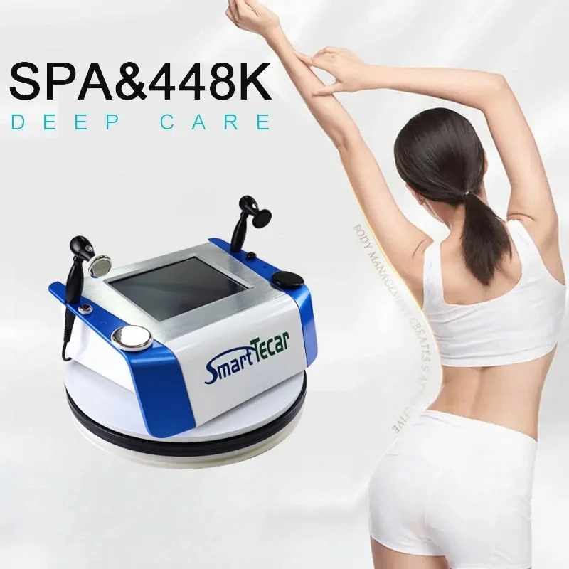 Tecar Therapy Diatherny Physiotherapy Machine RF CET RET Deep Heat For Body Pain Relief and Skin Tighting