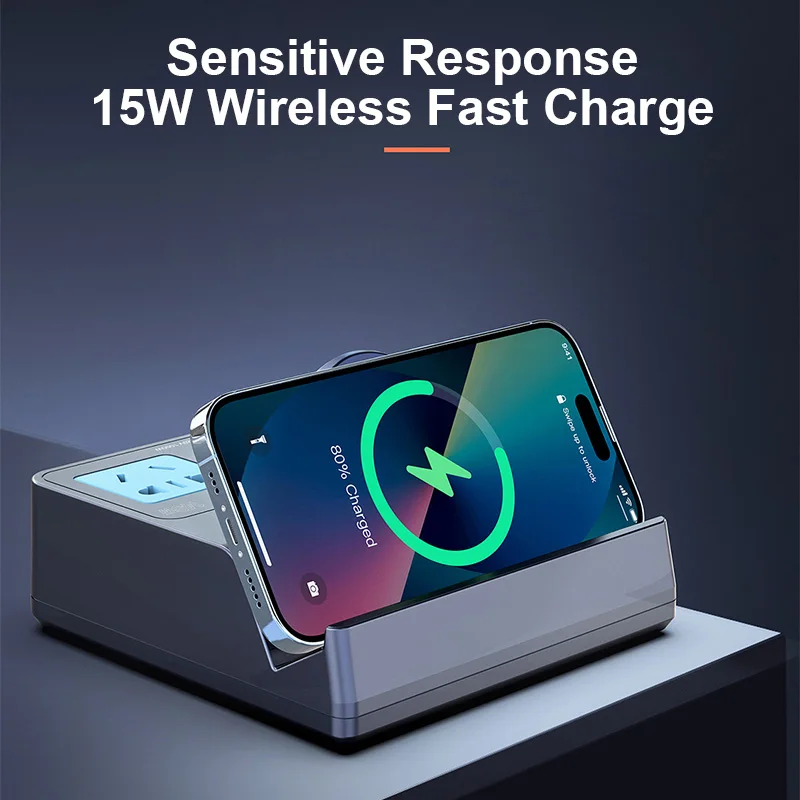 

WLX H11 72W Smart Wireless Fast Charging Tool with Multiple Security Protection for Laptop Mobile Phone Multifunctional Charger