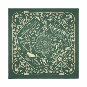 Unisex Hip Hop Square Cotton Bandana, Schädeldrucken Schimpanse, Cashewschal -Reitstirnband, Paisley -Geschenke für Männer, hohe Qualität 7 Hauptverkaufsstempel Paisley - №8