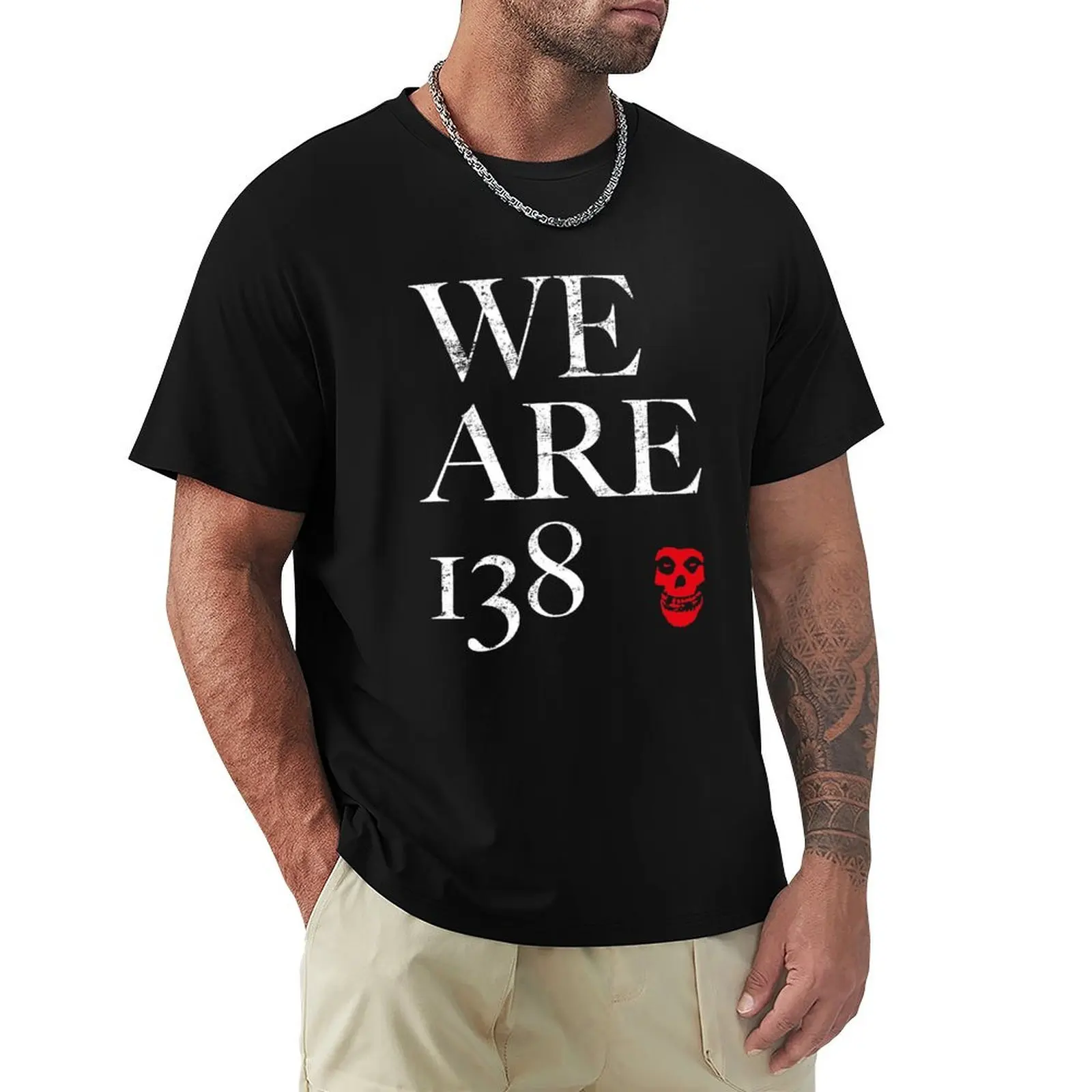 

Misfits - We are 138 T-Shirt Fashion Letter Print T-Shirt