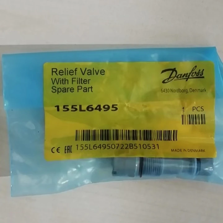 155L6495 155L5157 relief valve with filter spare part Sauer dan foss origin