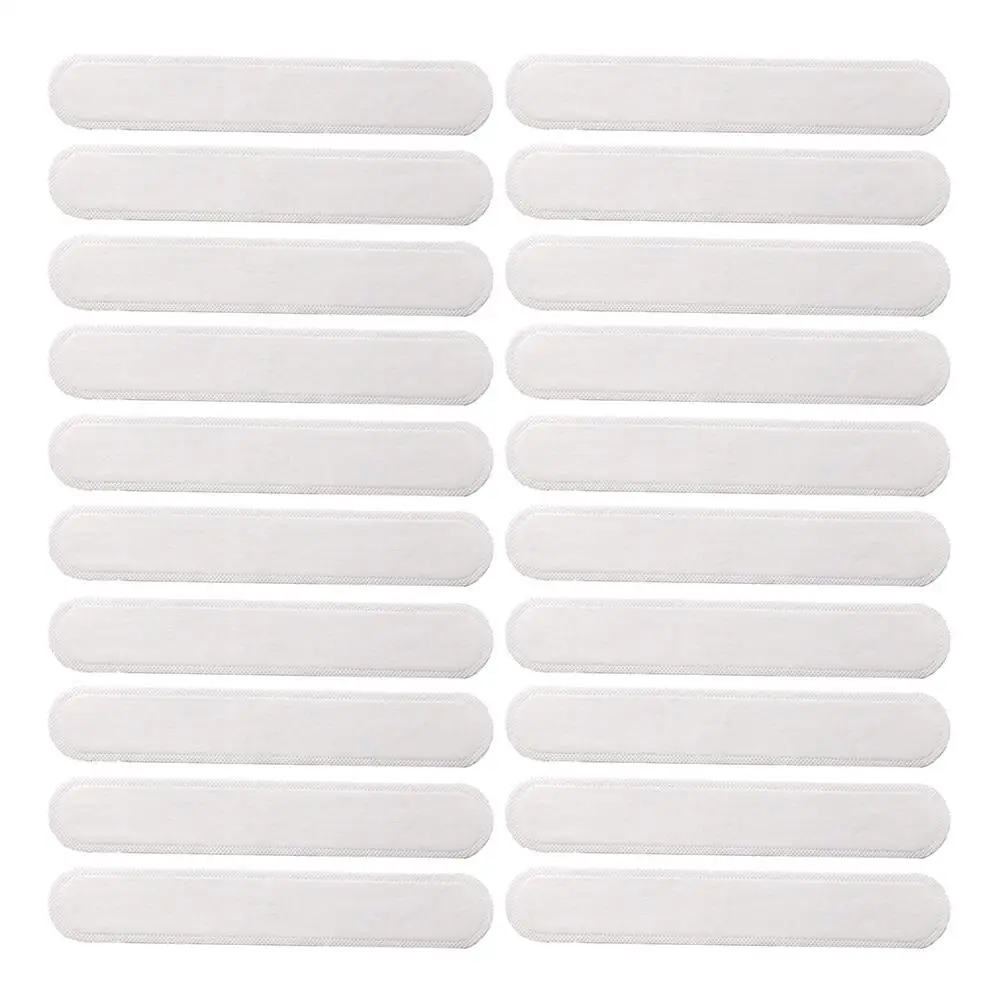 100 Pcs Sweat Absorbing Pad Hat Liner Ultra-absorbent Non-woven Fabric Summer Golf Running Breathable Sticker