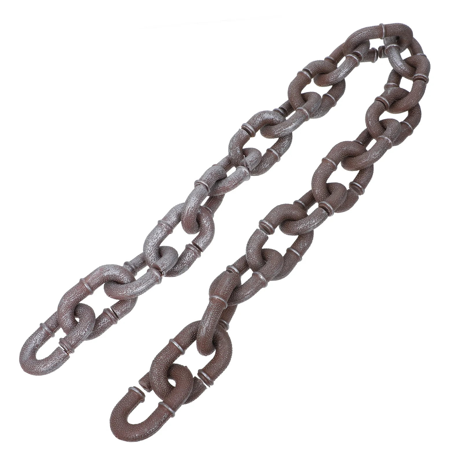

1pcs Halloween Plastic Prop Fake Decoration Horror Party Accessory Costume Chain For Haunted House Decor Carnivals Halloween