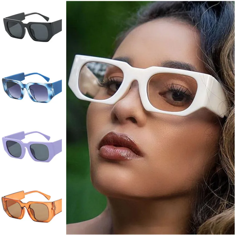 NEW Sunglasses Unisex Fashion Sun Glasses Anti-UV Spectacles Width Temples Eyeglasses Minimalist Google Ornamental