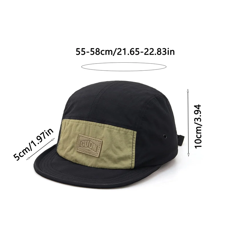 الصيف رقيقة تنفس التجفيف السريع قبعة بيسبول الرجال والنساء في الهواء الطلق مغامرات الشمس حماية قصيرة حافة 5-رفرف المشي لمسافات طويلة القبعات