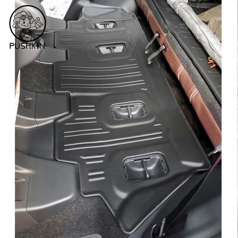 LHD RHD For 2024 new TOYOTA Prado LC250 car carpet LC250 Floor mat Full Set Trim to Prado LC250 waterproof floor mat trunk mat
