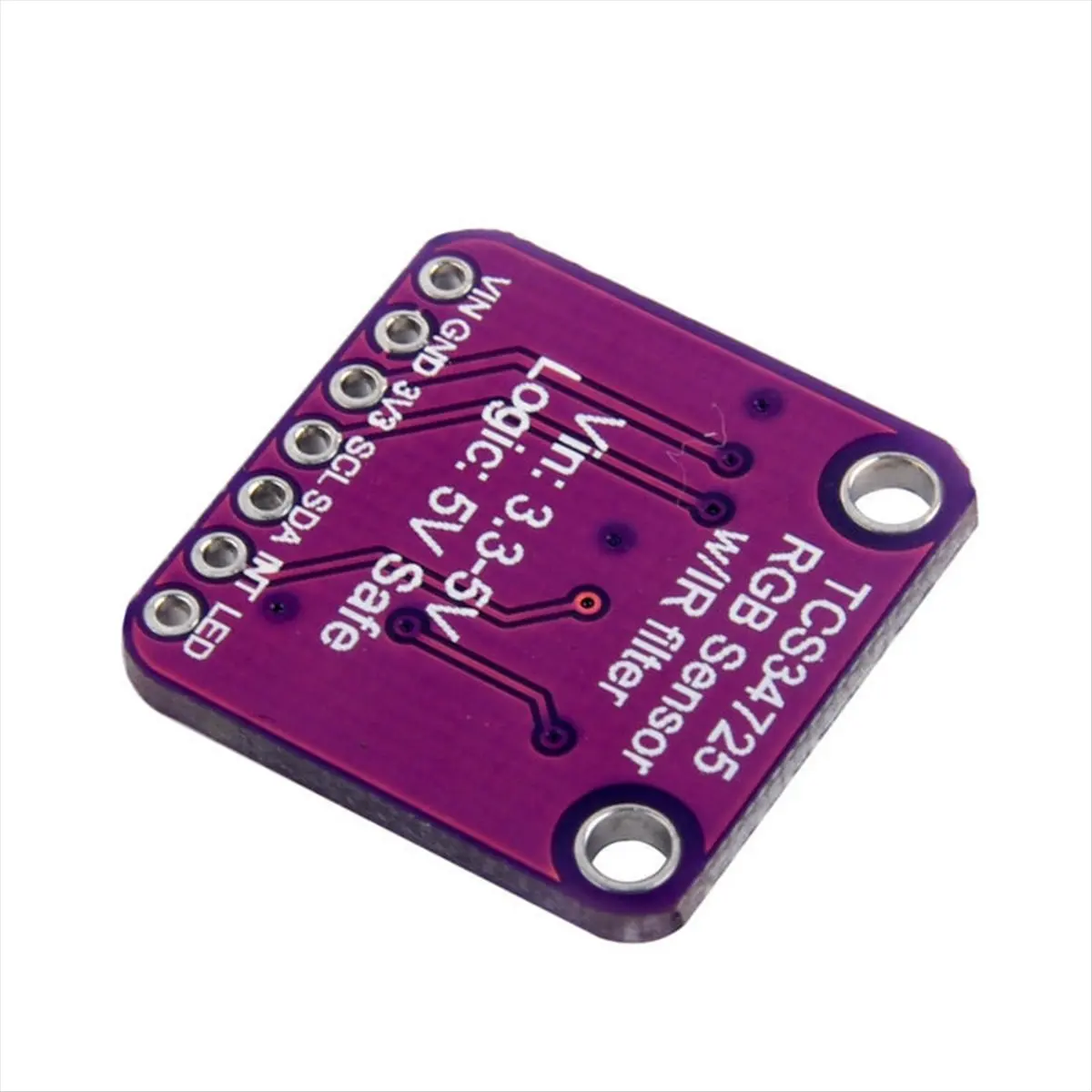 

Delighted-TCS34725 Датчик цвета RGB Датчик цвета Модуль макетной платы 34725 5 шт.