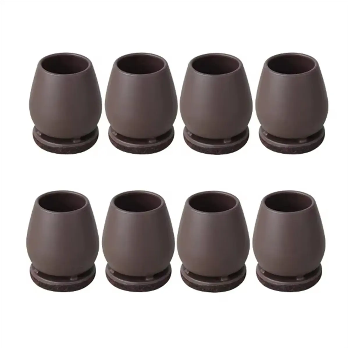 2025+ Silicone Chair Leg Protectors with Felt Pads,Furniture Foot Covers for Floor Protection,Fits Various Table & Chair Feet