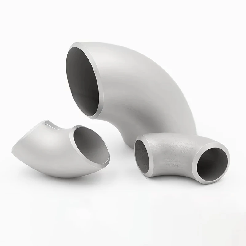 304 Stainless Steel 90° Elbow Stamping Industrial Grade Welded Pipe Fittings Elbow Butt Joint Short Elbow