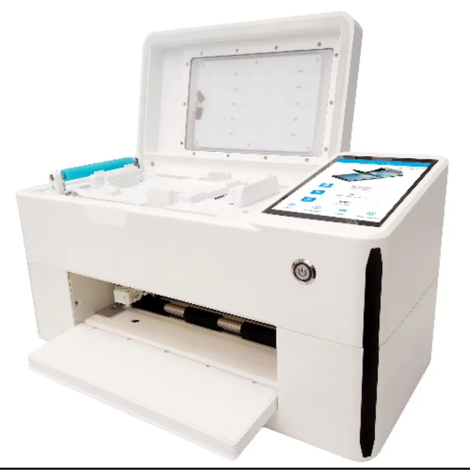 PFC-2300 2 in 1 Unimited 7inch Automatically Hydrogel Film Cutting and Pasting Machine for Screen Protecting Soft Film Cutter