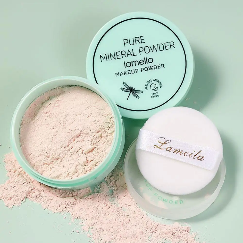 Face Loose Powder Matte Translucent Setting Powder Oil Control Translucent Setting Powder High Coverage Makeup Fixer Powder 2026