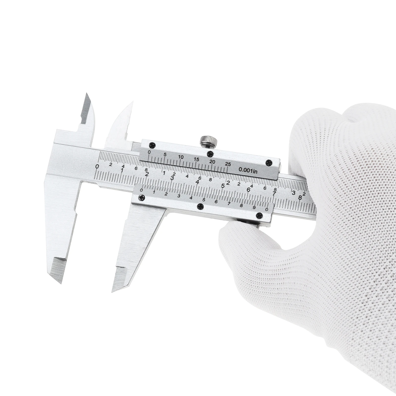 0–150 mm/200 mm/300 mm 0–6 Zoll/8 Zoll/12 Zoll metrischer und imperialer Doppelskala-Messschieber aus Kohlenstoffstahl, 3 Größen optional – Detail 23