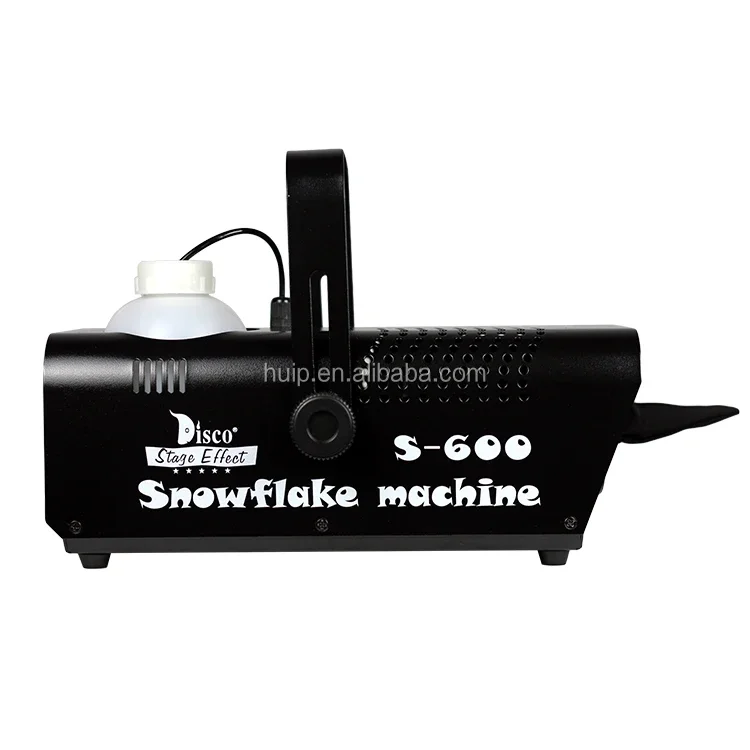 Machine à neige de haute qualité, 600W, avec télécommande, pour fête d'Halloween et de Noël