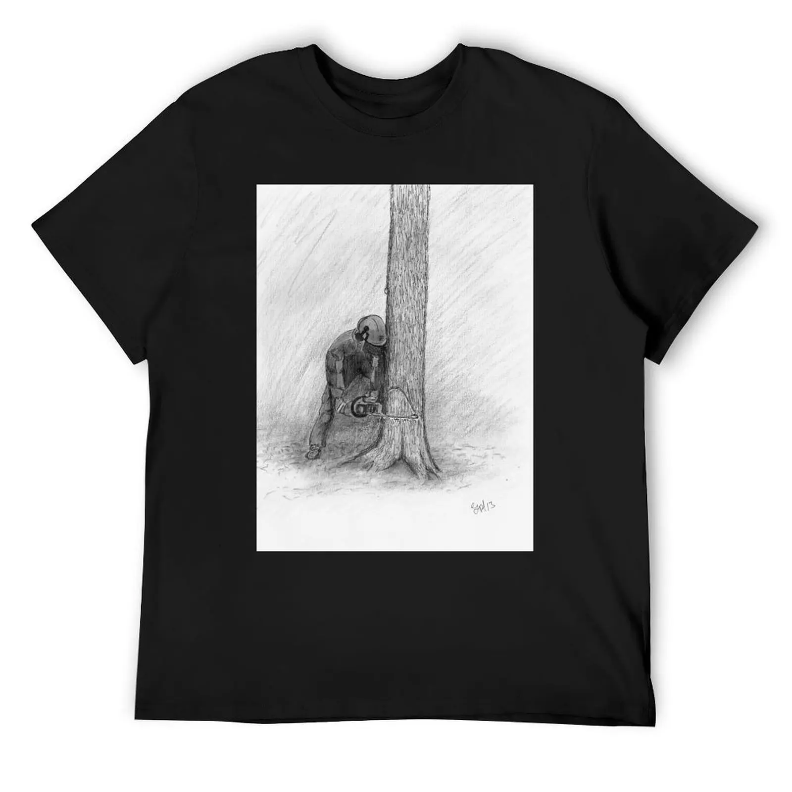 

Arborist Tree Surgeon Lumberjack Logger chainsaw T-Shirt cute clothes quick-drying luxury designer anime figures Men's t shirts