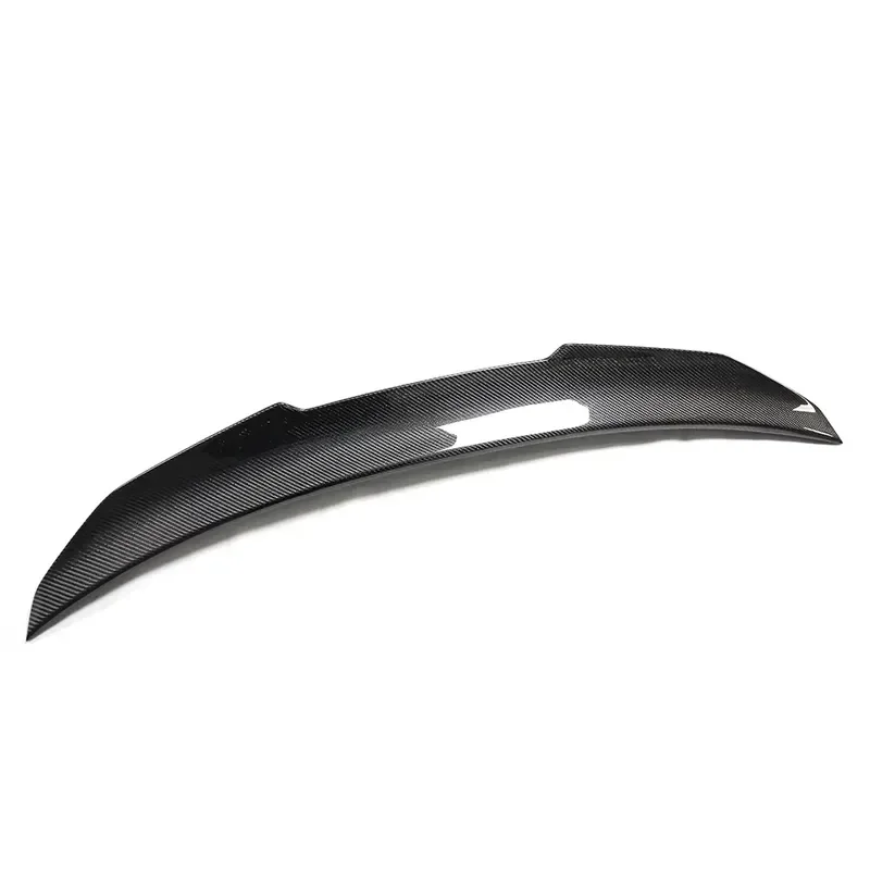 For Audi Real Carbon Fiber Trunk Spoiler  A4 B8 B8.5 S4 2010-2016 PSM Style Rear Duckbill Boot Lip Wing